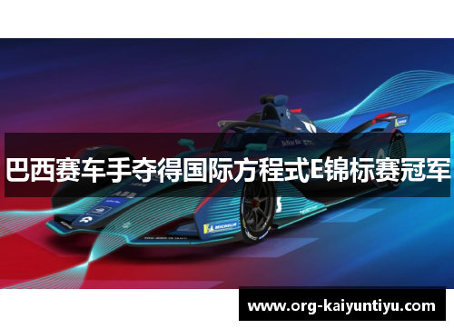 巴西赛车手夺得国际方程式E锦标赛冠军
