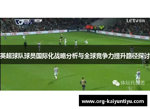 英超球队球员国际化战略分析与全球竞争力提升路径探讨