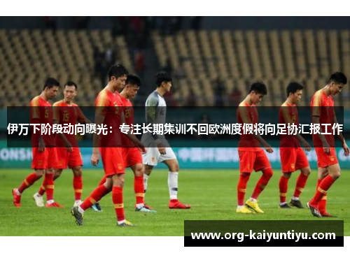 伊万下阶段动向曝光：专注长期集训不回欧洲度假将向足协汇报工作